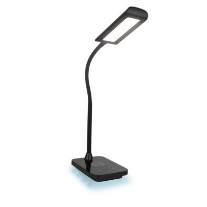 Stolní LED lampa KYLE s USB černá