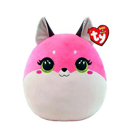 TY Squishy Beanies ROXIE, 22 cm - ružová líška