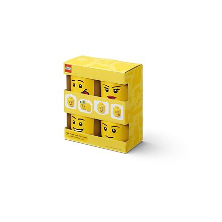 LEGO úložná hlava (mini) Multi-pack 4 ks
