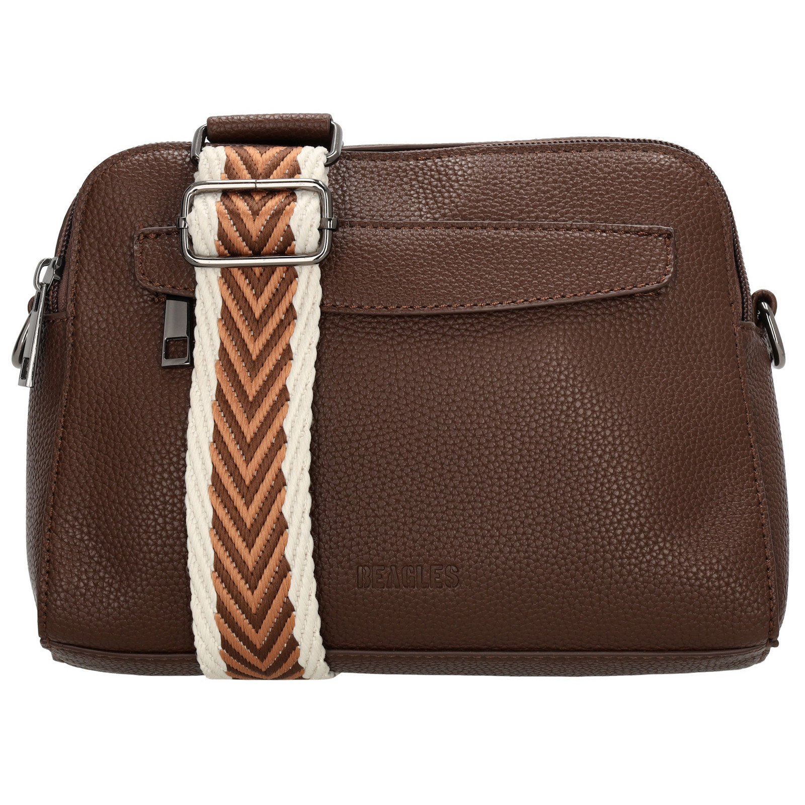 Dámska kabelka Beagles Las Palmas - tmavohnedá
