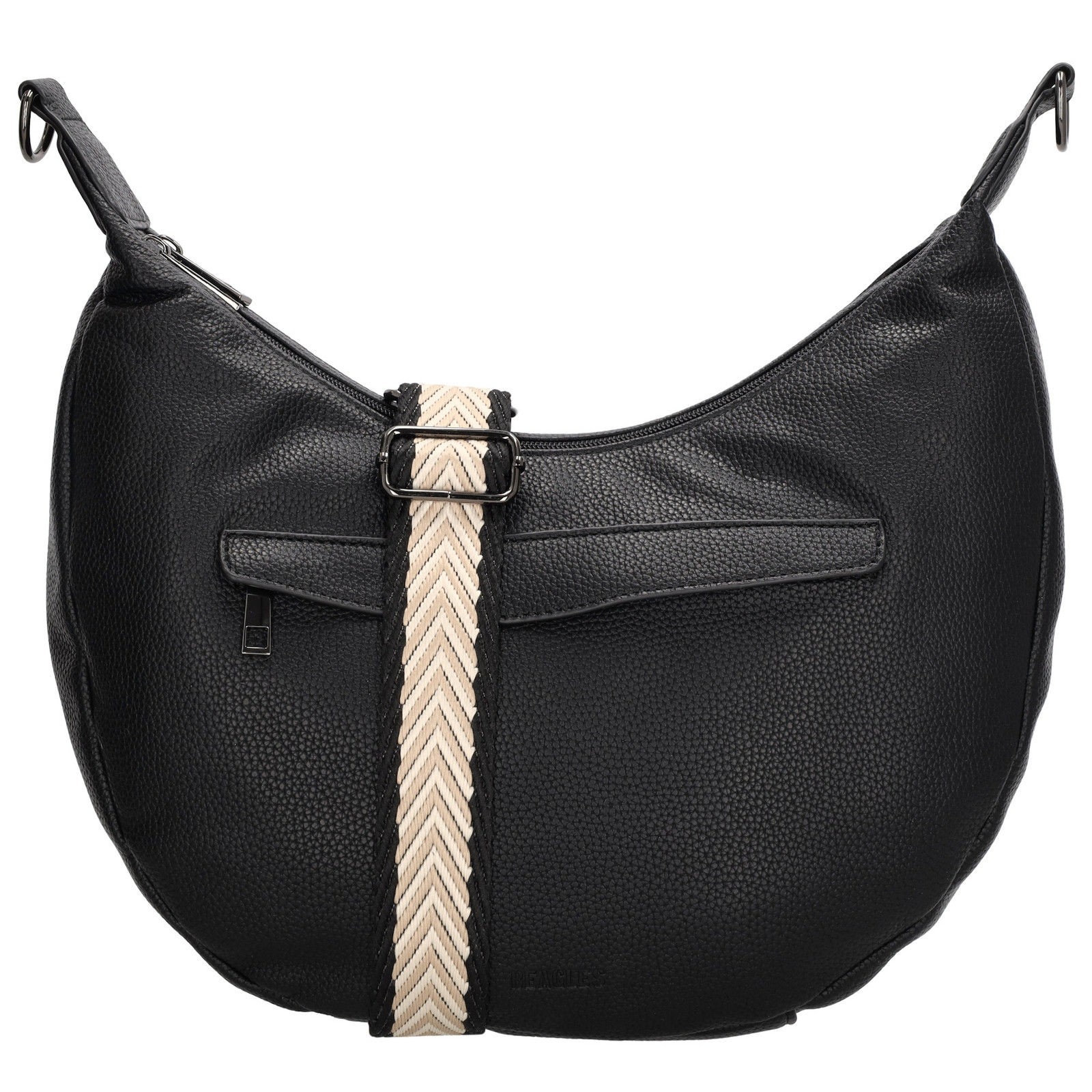 Dámska moonbag kabelka Beagles Las Palmas - čierna