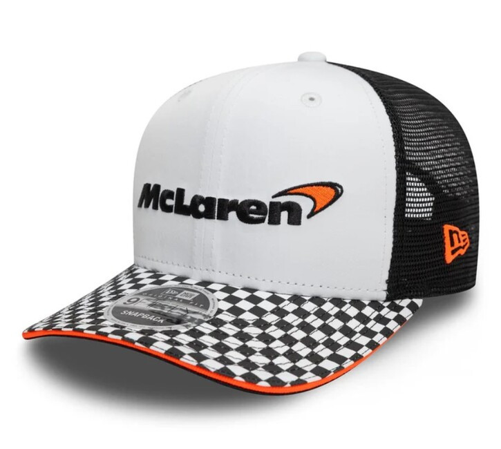 šiltovka New Era 9Fifty Original fit checkered visor 9 White Cap - S/M