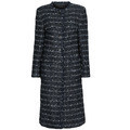 Kabáty Karl Lagerfeld  BOUCLE LONG JACKET