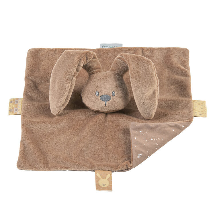 NATTOU Maznáčik mini Lapidou Glow moka 28 cm, 0 m+