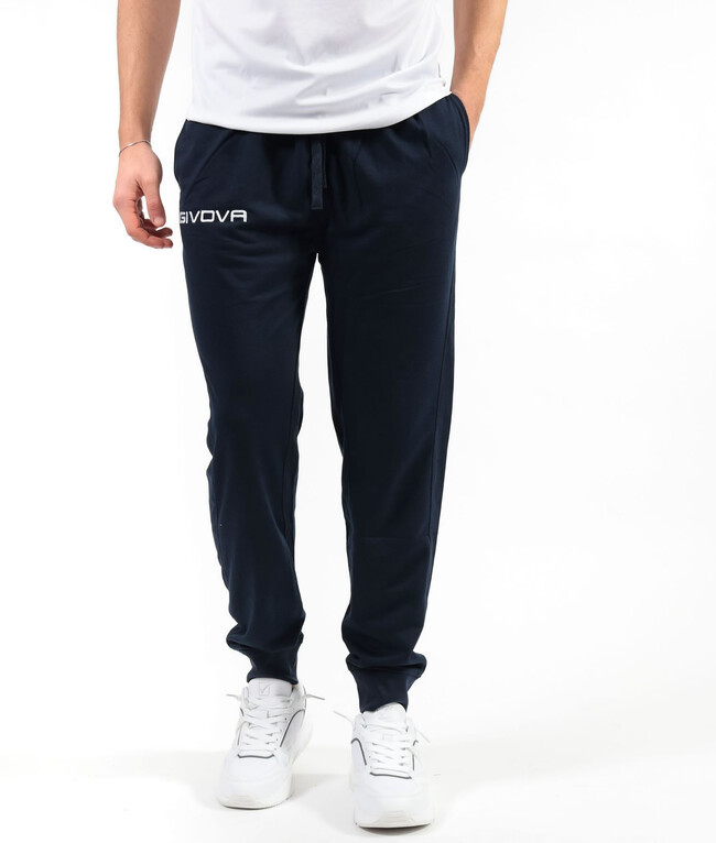 PANTA COTONE KING LOGO SMALL BLU Tg. 2XL