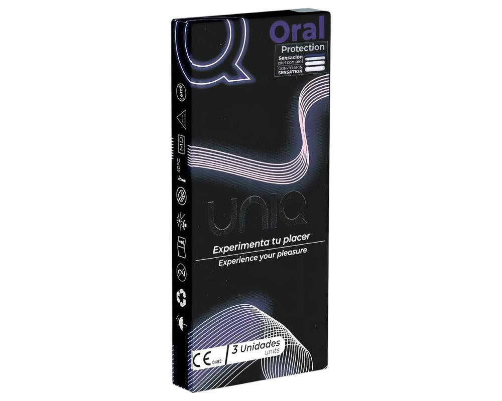 Uniq - Latex-Free Oral Condoms (3 pcs)