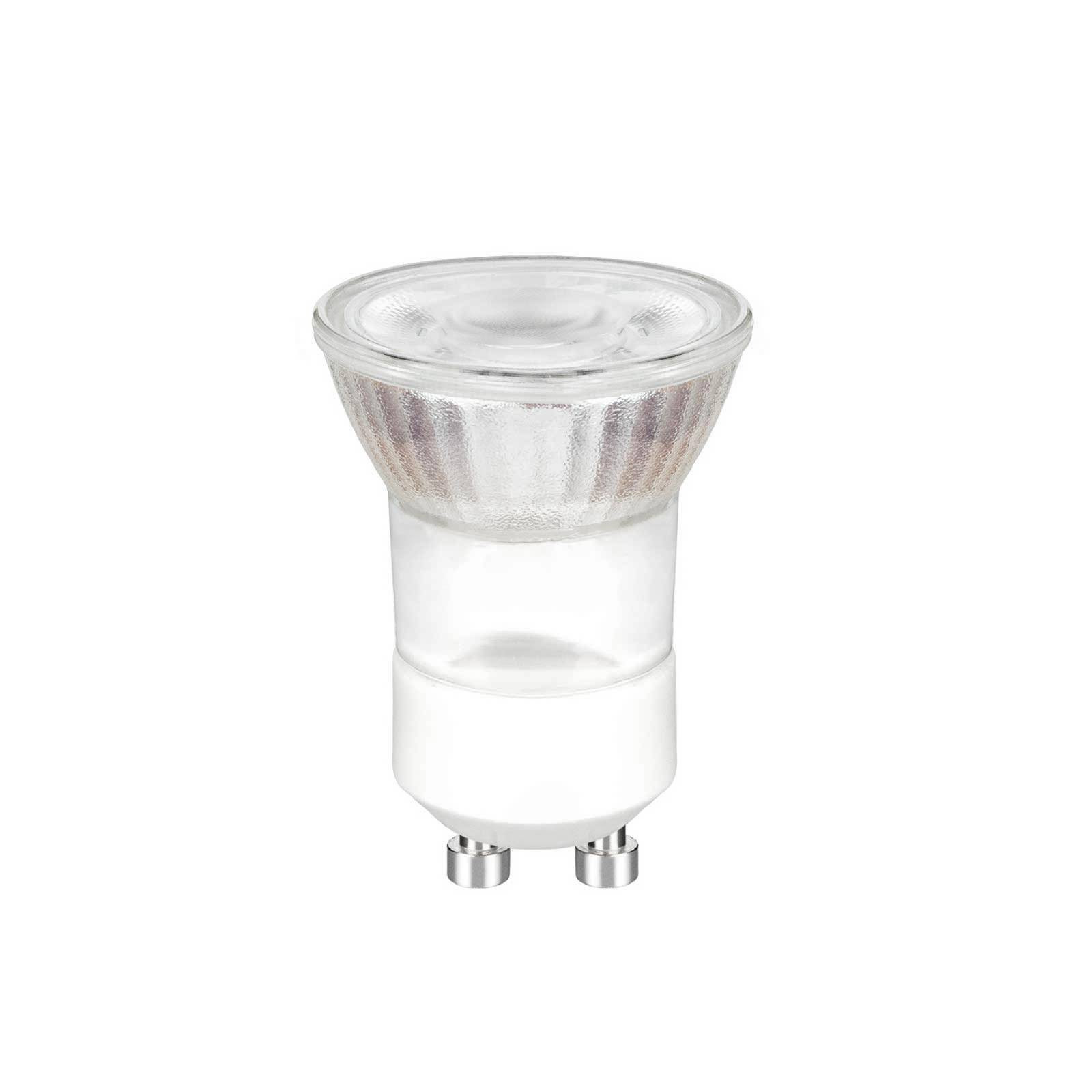 LED žiarovka GU10 3,5 W číra 2 200/2 700 K tlmená Ø 3,5 cm