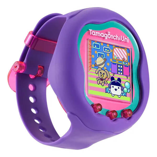 Bandai Tamagoči Uni - Violet s remienkom na zápästie (wi-fi, dobíjateľný)
