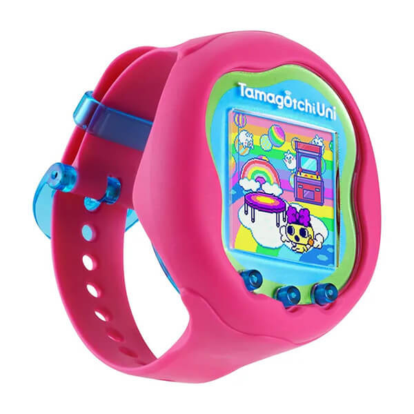 Bandai Tamagoči Uni - Pink s remienkom na zápästie (wi-fi, dobíjateľný)