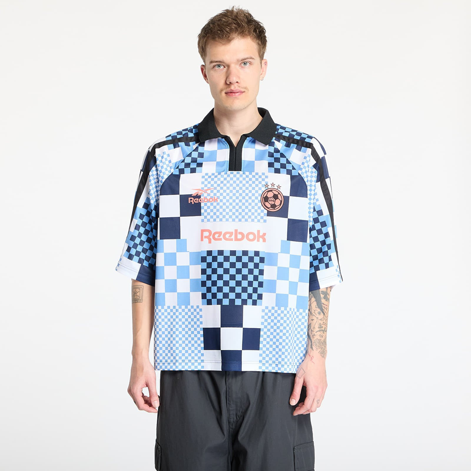 Dres Reebok LTD Soccer Tee 22 Graphic Blue S