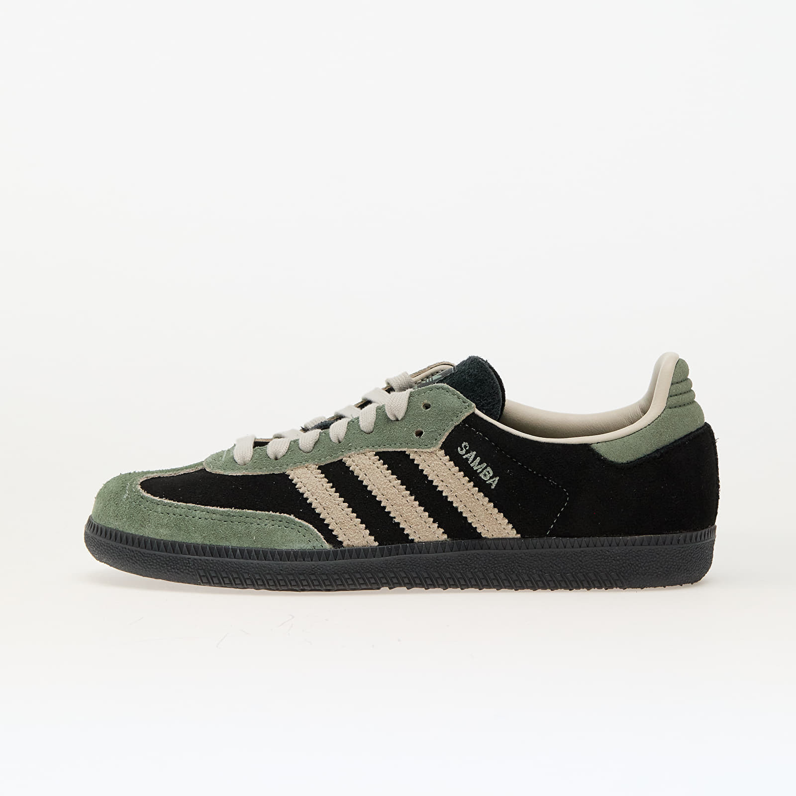 Tenisky adidas Samba Og W Core Black/ Aluminium/ Silver Green EUR 35 1/2