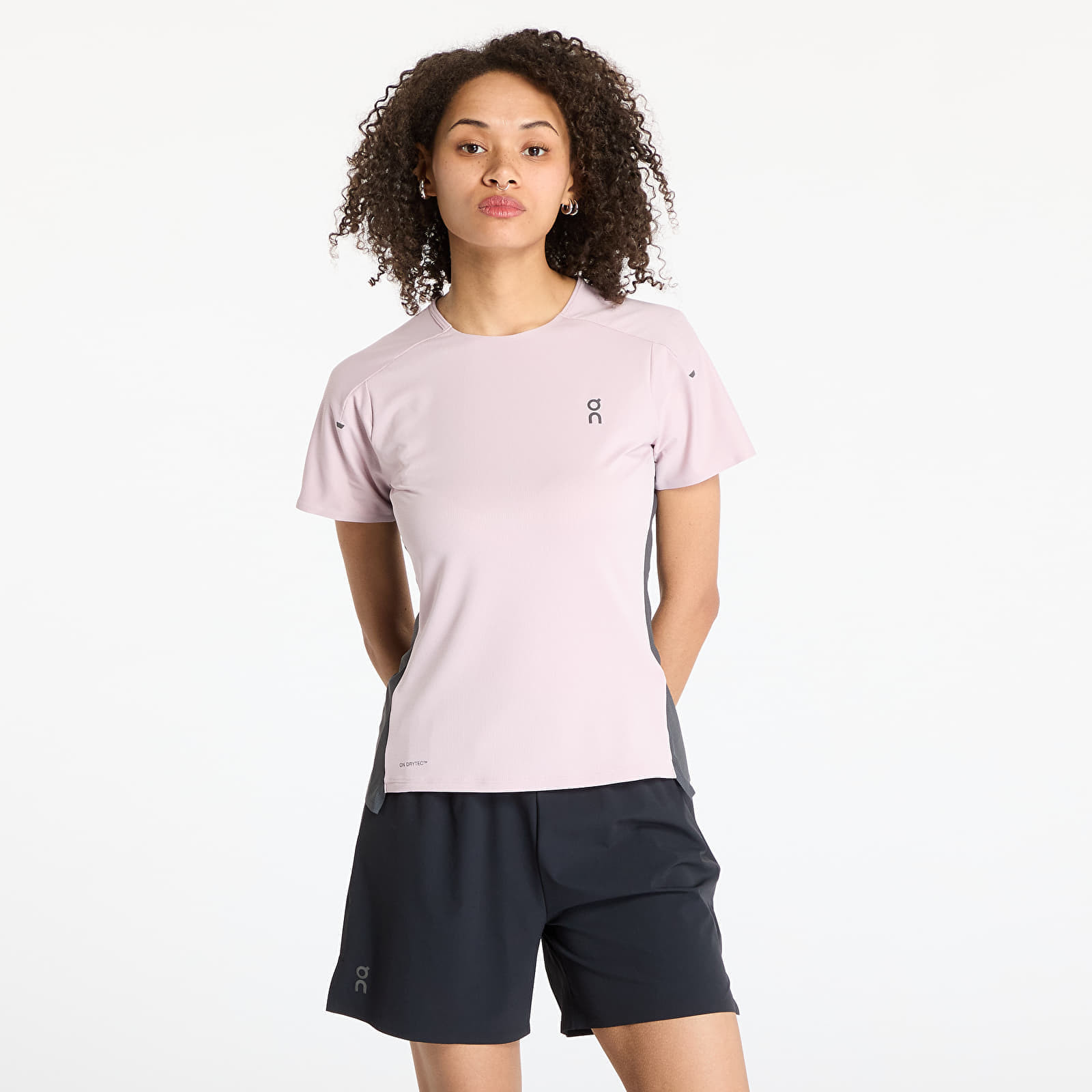 Tričko On Performance Short Sleeve Tee Mauve/ Eclipse XS
