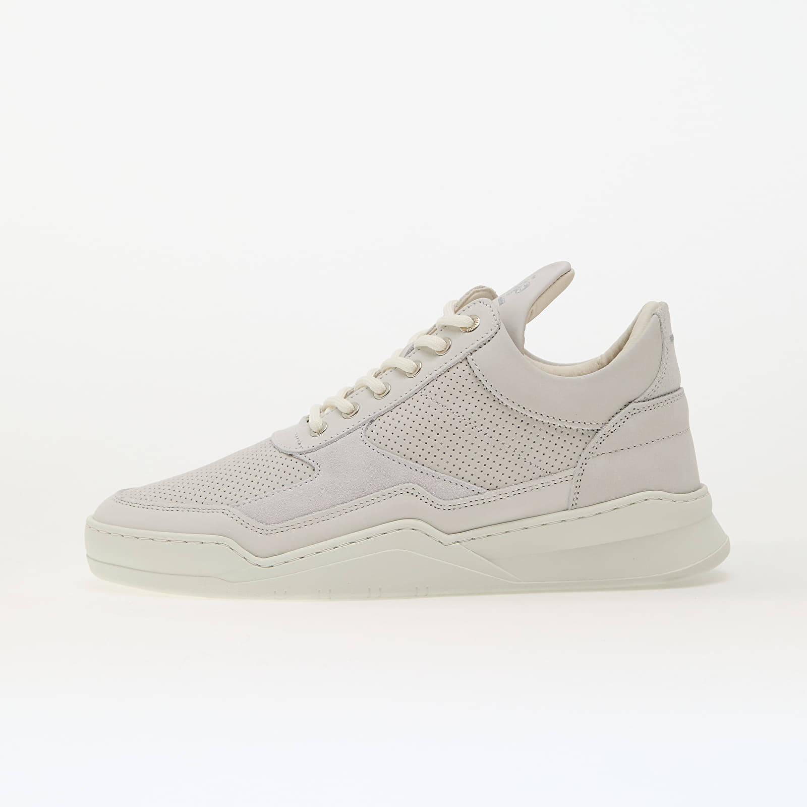 Tenisky Filling Pieces Low Top Ghost Panel All White EUR 40