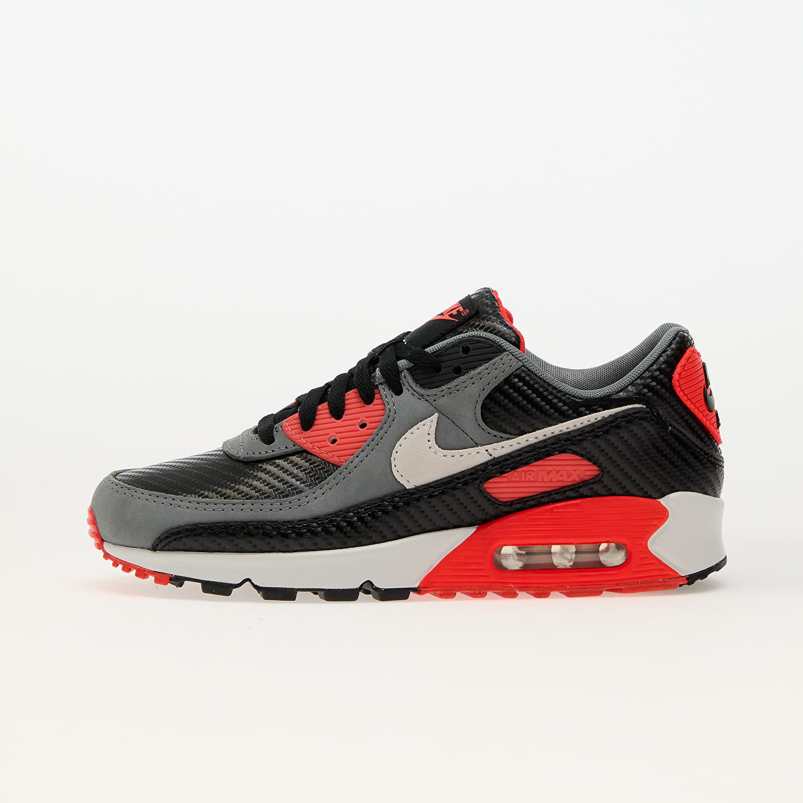 Tenisky Nike Air Max 90 Prm Black/ Photon Dust-Cool Grey-Brt Crimson EUR 36.5