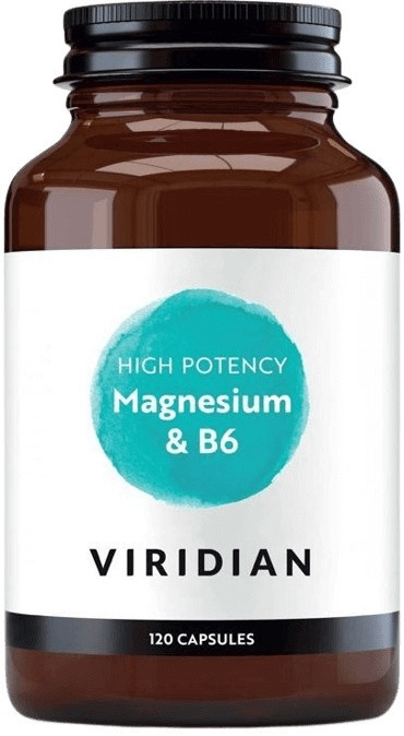 Viridian high potency magnesium with b6 120 kapsúl