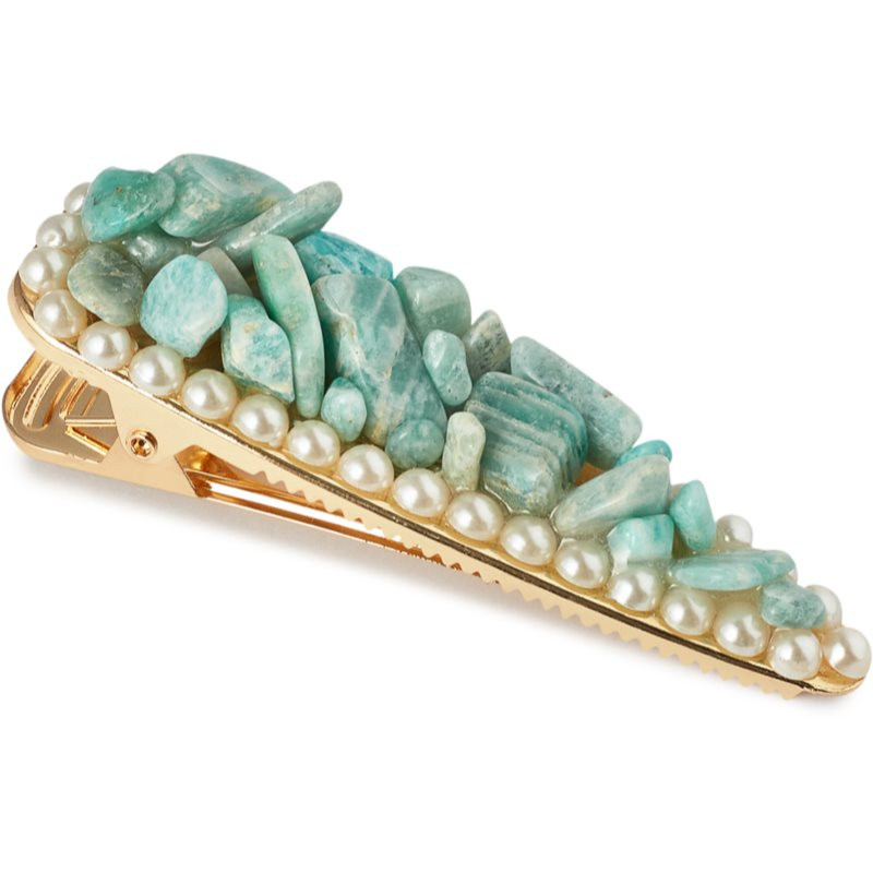 Crystallove Amazonite Hair Clip sponka do vlasov 1 ks