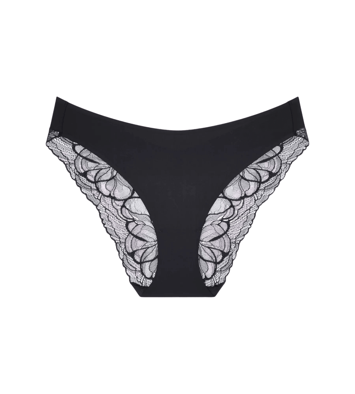 Dámske body Make-Up Illusion Lace Highleg Tai - BLACK - black 0004 - TRIUMPH BLACK 40