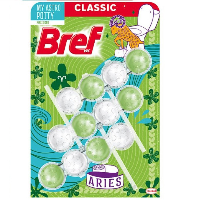 Bref Classic Sagittarius WC Blok 3x50g