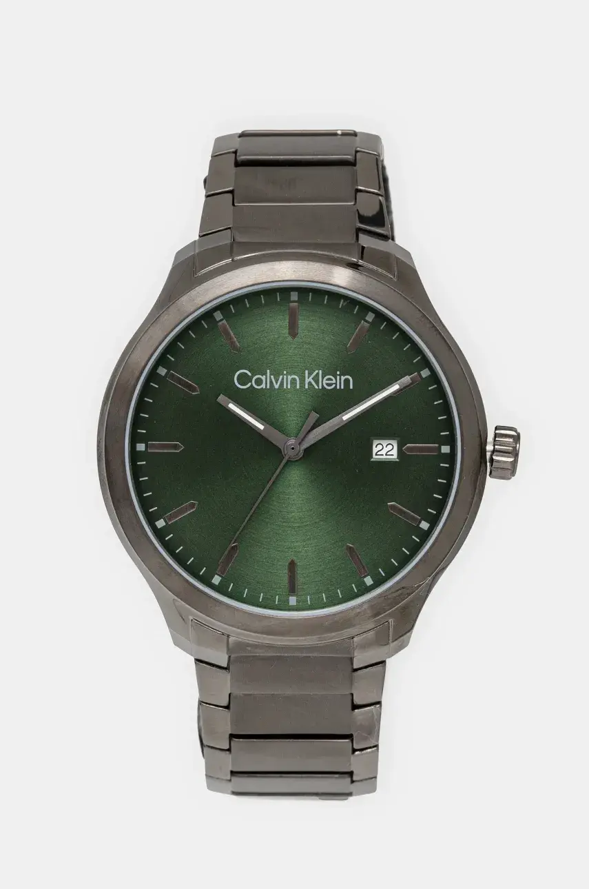 Hodinky Calvin Klein pánske, strieborná farba, 25200350