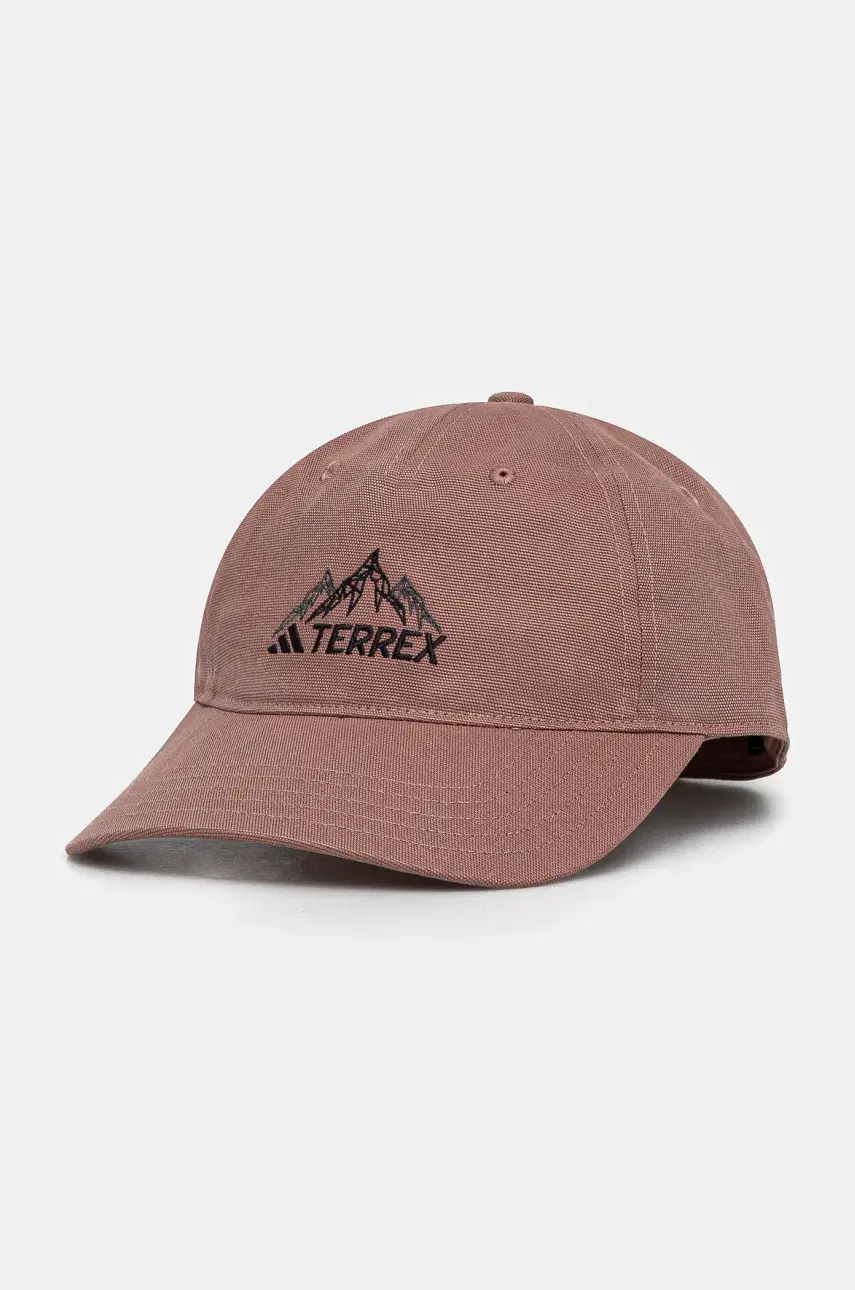 Šiltovka adidas TERREX ružová farba, s nášivkou, JD3415