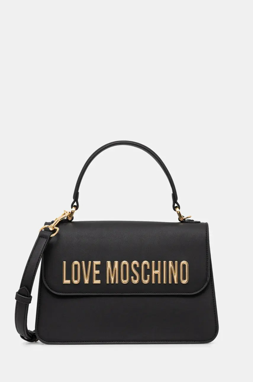 Kabelka Love Moschino čierna farba, JC4032PP1