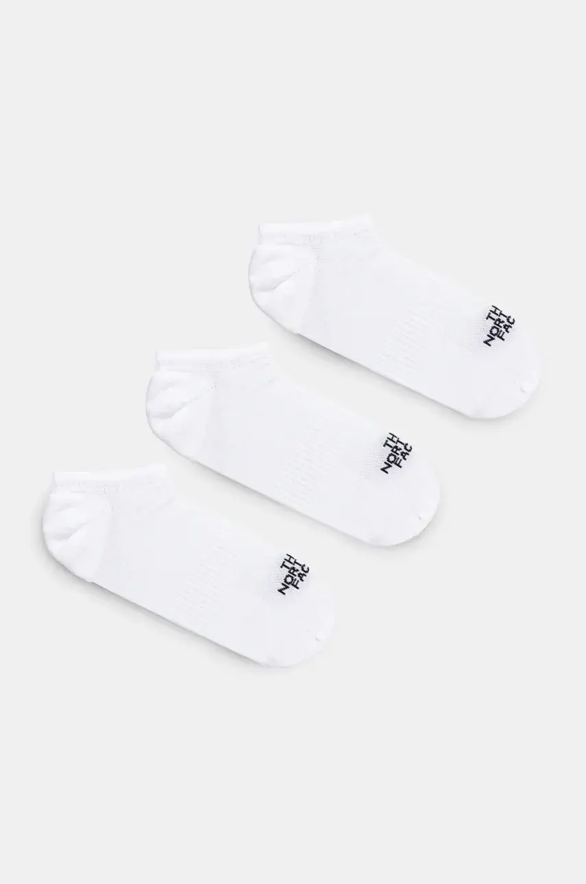 Ponožky The North Face 3-pak biela farba, NF0A8BRAFN41