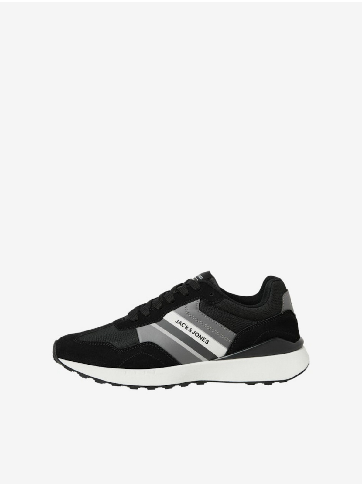 Šedo-černé pánske tenisky Jack & Jones