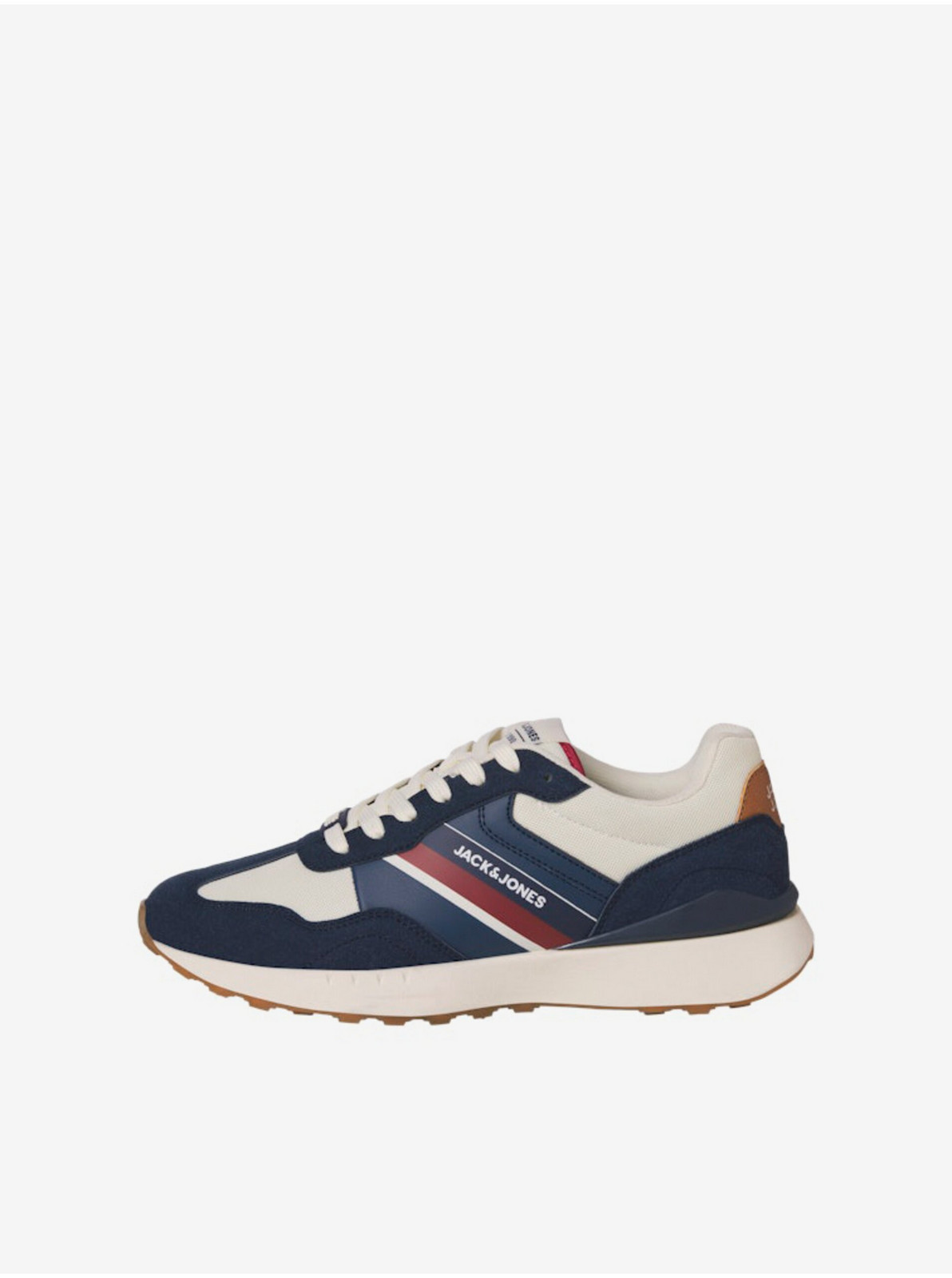 Krémovo-modré pánske tenisky Jack & Jones