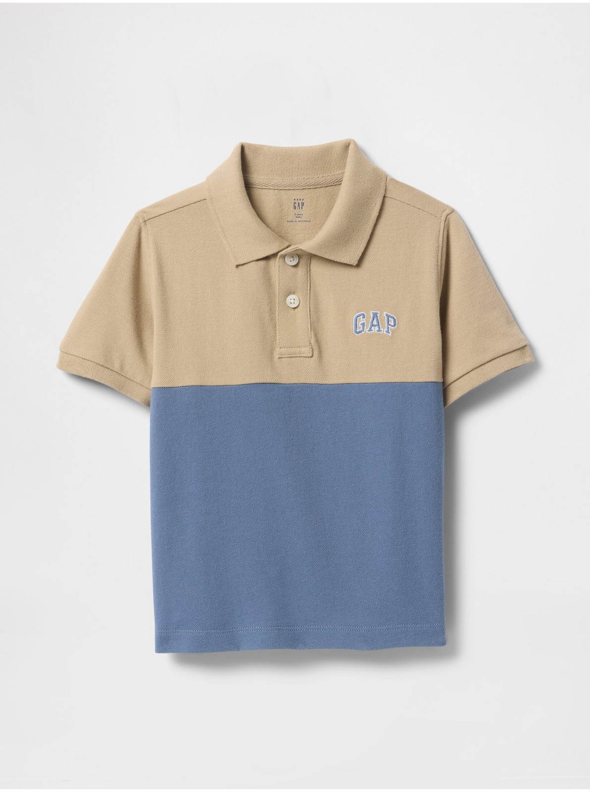 Baby polo tričko Pique GAP