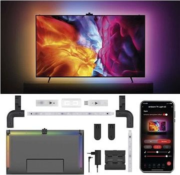 EMOS GoSmart Ambientné LED RGB osvetlenie za TV 65“ (164 cm)