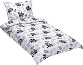 Bellatex obliečky krep 80/746 fialové pierka 140 × 200, 70 × 90