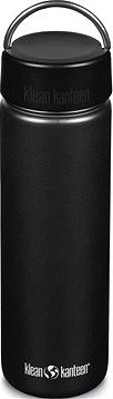 Klean Kanteen Wide w/Wide Loop Cap, black, 800 ml