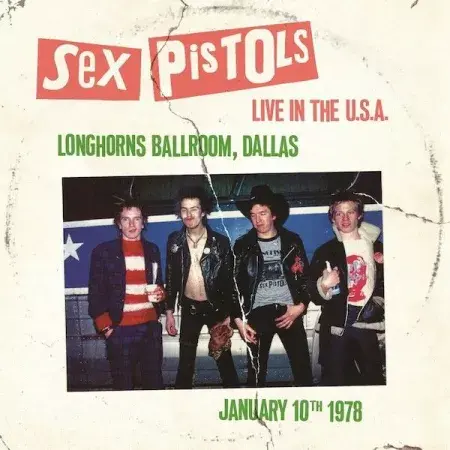 Live In The U.S.A. Longhorns Ballroom, Dallas January 10th 1978 (White Vinyl)