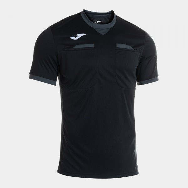 REFEREE SHORT SLEEVE T-SHIRT BLACK DARK GRAY 2XL