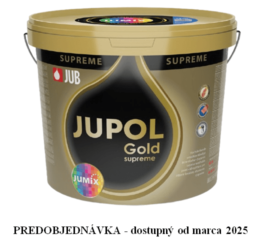 JUB JUPOL GOLD - Farebná umývateľná interiérová farba Beauty 155 (280A) 10 L