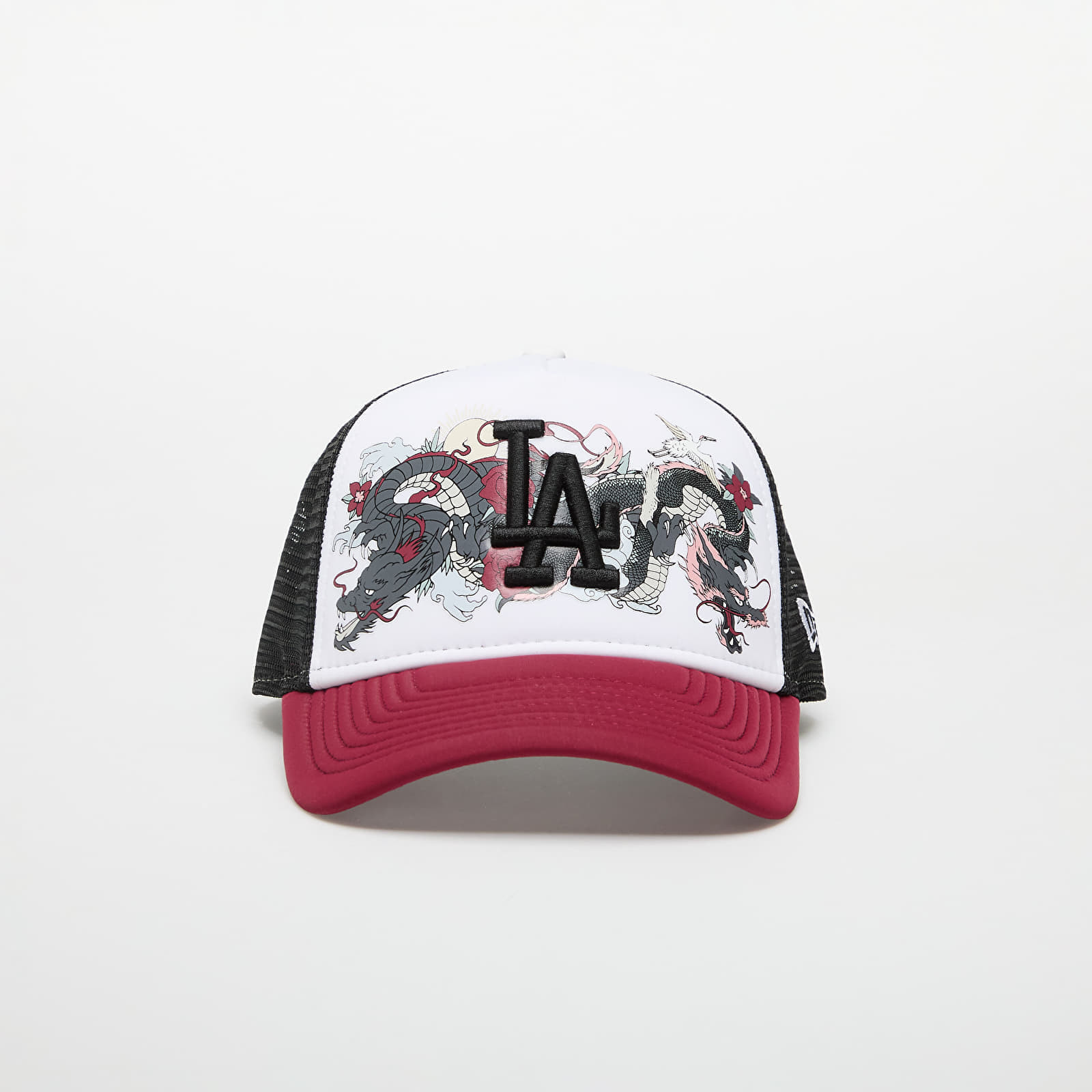 Šiltovka New Era 9FORTY Af Trucker MLB Graphic Los Angeles Dodgers White Universal
