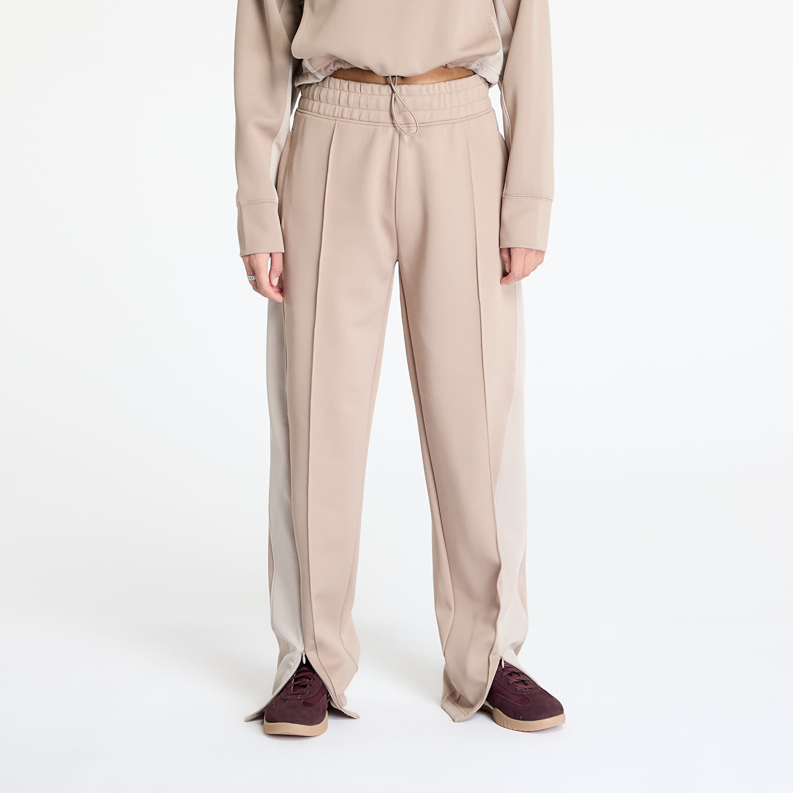 Kalhoty Converse Flared Track Vintage Cargo Pants Beige S