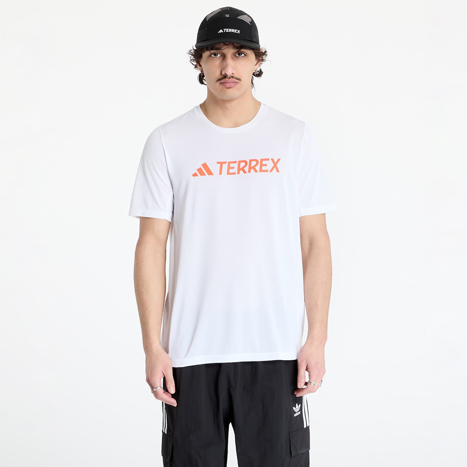 Tričko adidas Terrex Multi Climacool Logo Tech T-Shirt White/ White S
