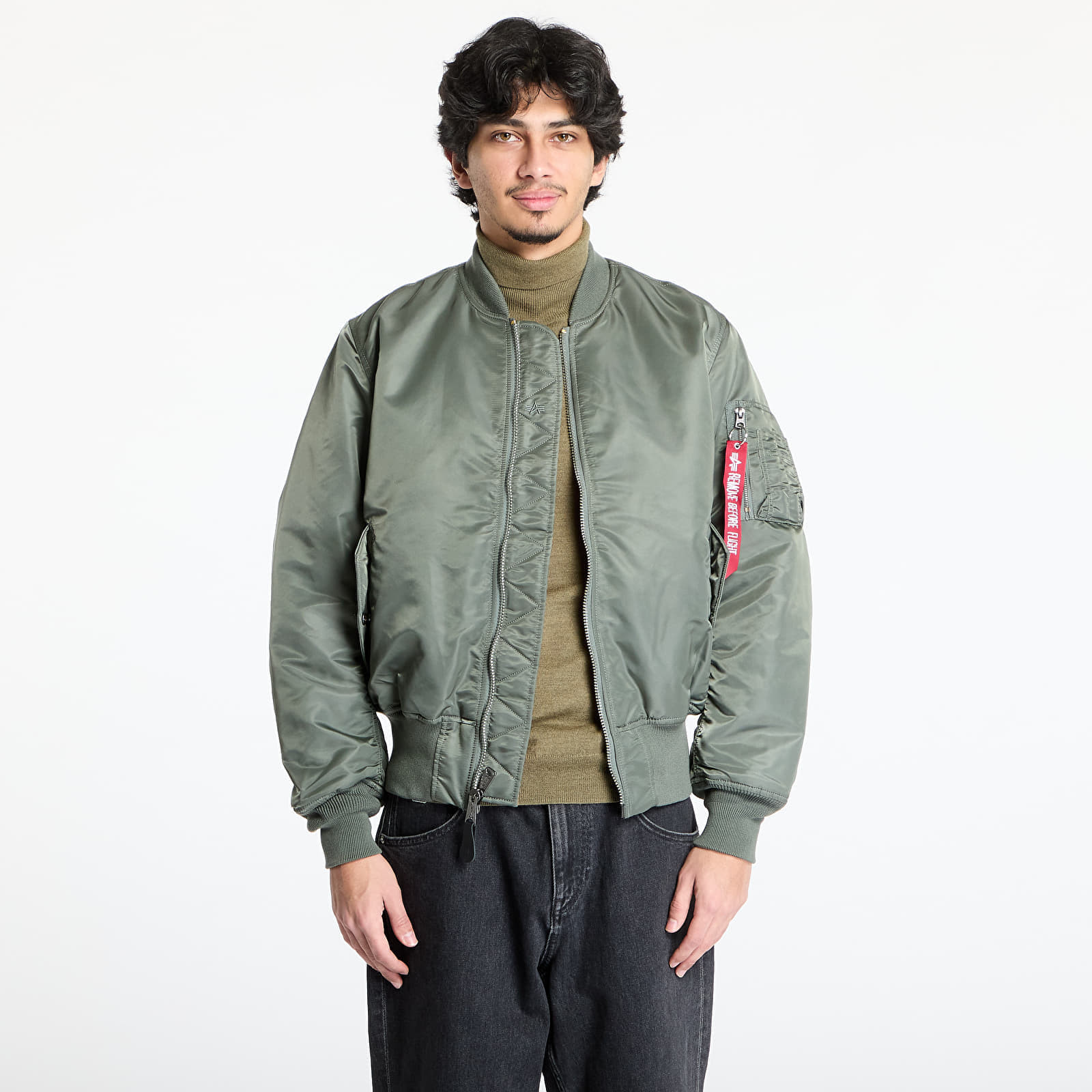 Bunda Alpha Industries Inc. MA-1 Heritage Vintage Green L