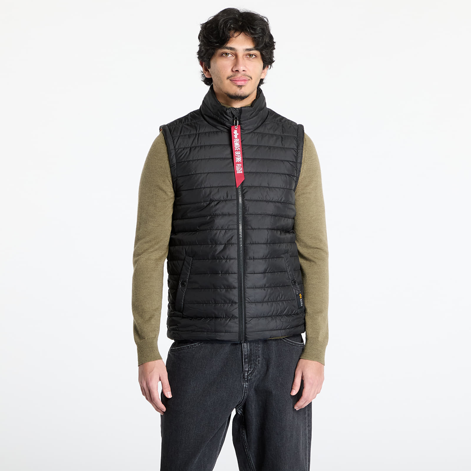 Alpha Industries Inc. Puffer Vest Ultra LW Black L