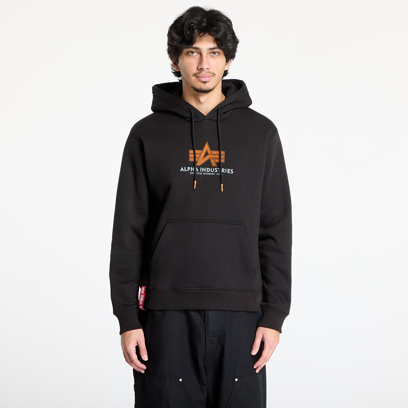 Mikina Alpha Industries Inc. Basic Hoodie Rubber Black L