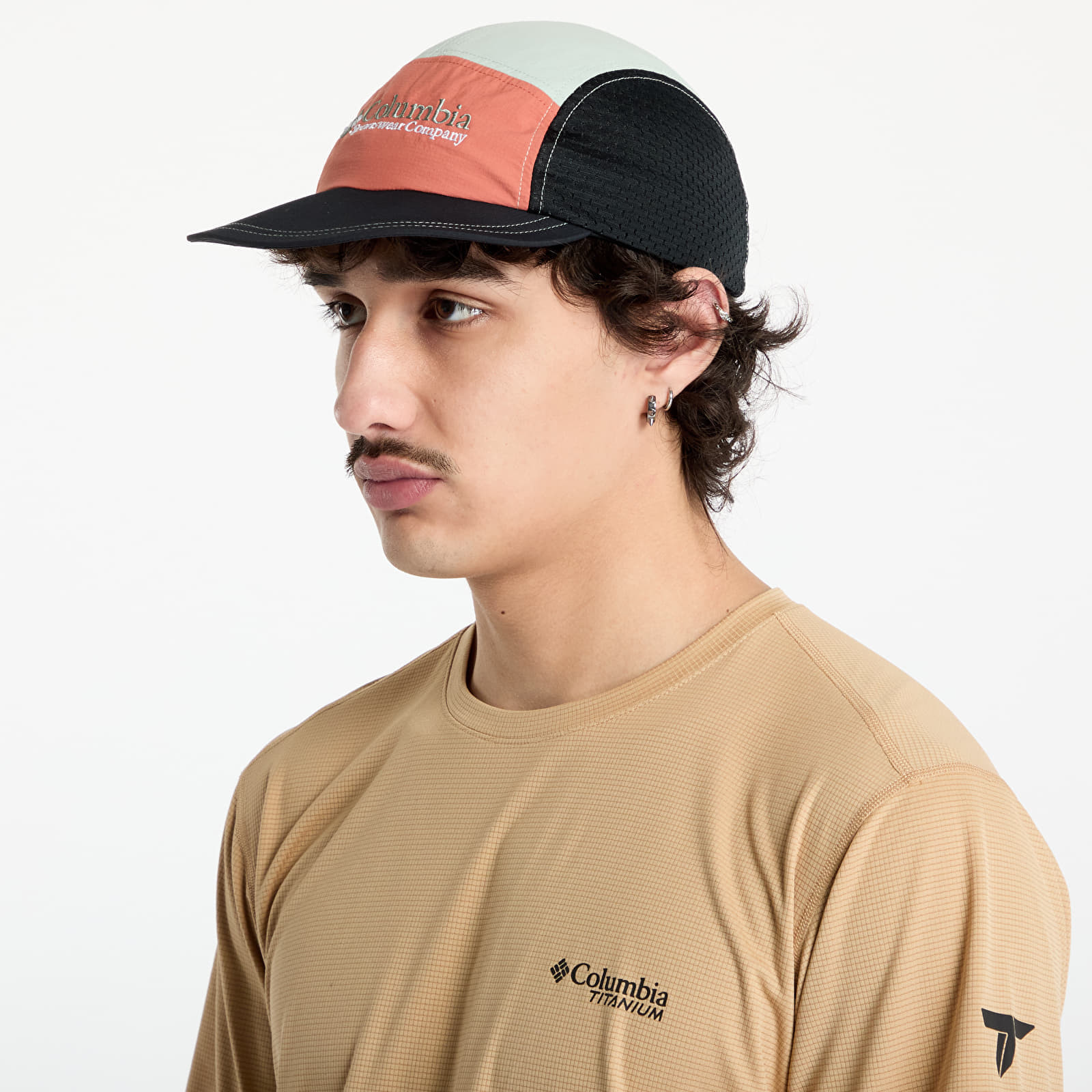 Šiltovka Columbia Wingmark™ Cap Mars/ Black/ Cool Green Universal