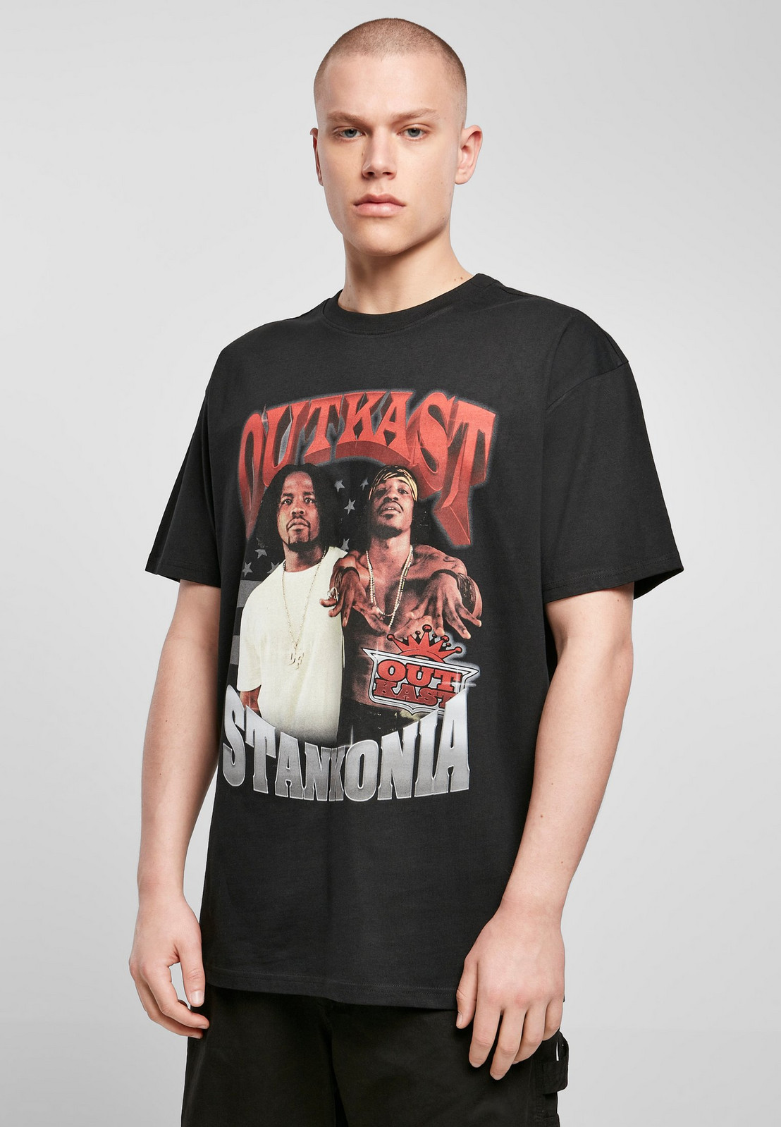 Oversize T-shirt Outkast Stankonia black