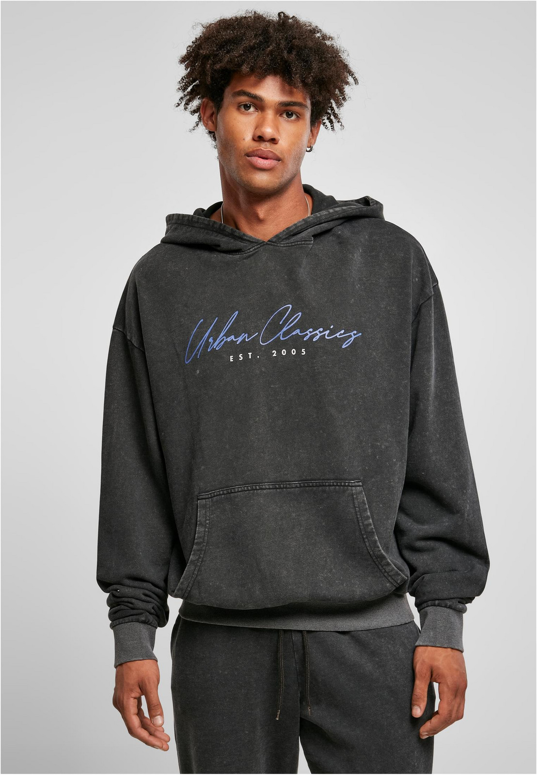 Script Logo Hoody black