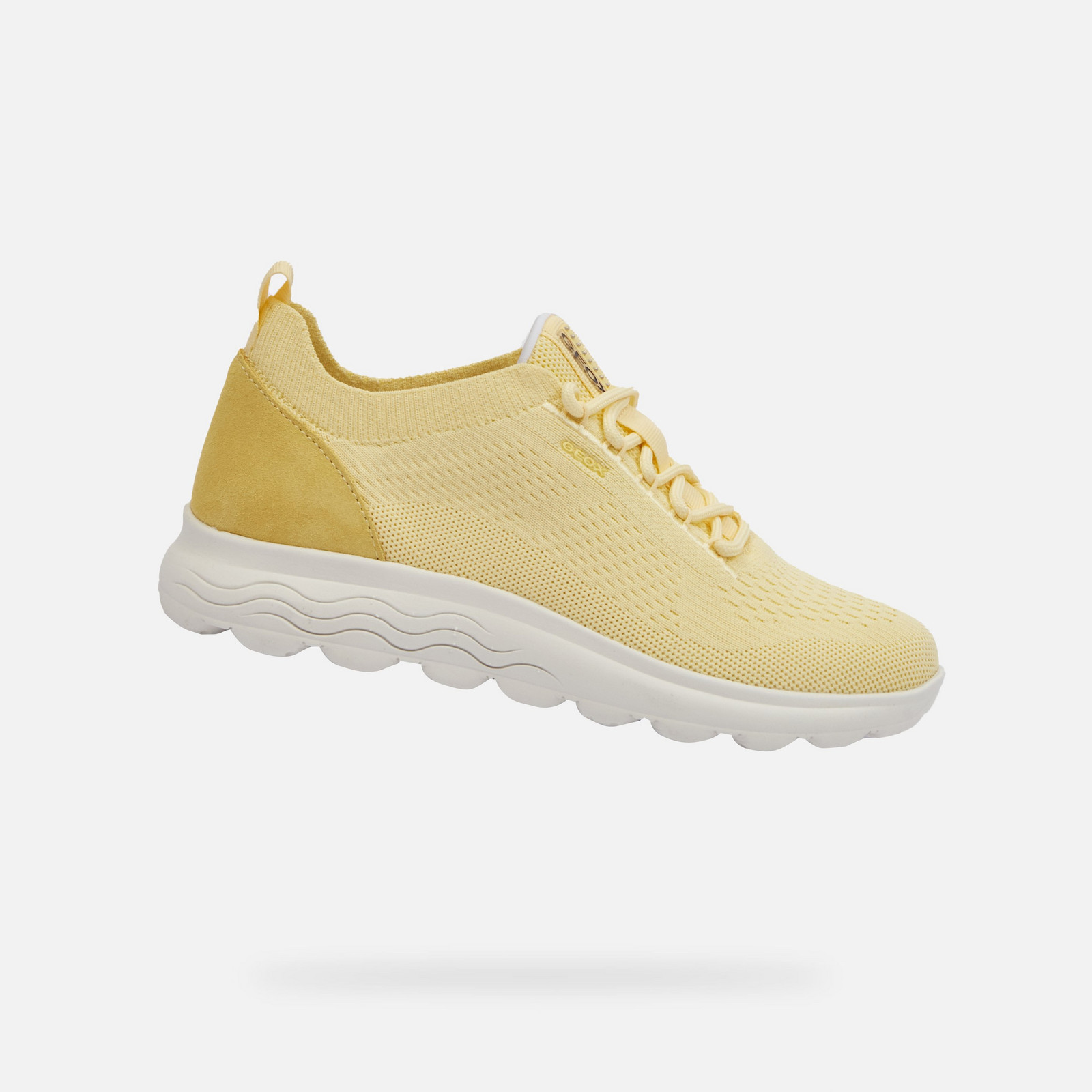 Yellow women's sneakers Geox Spherica - Women's