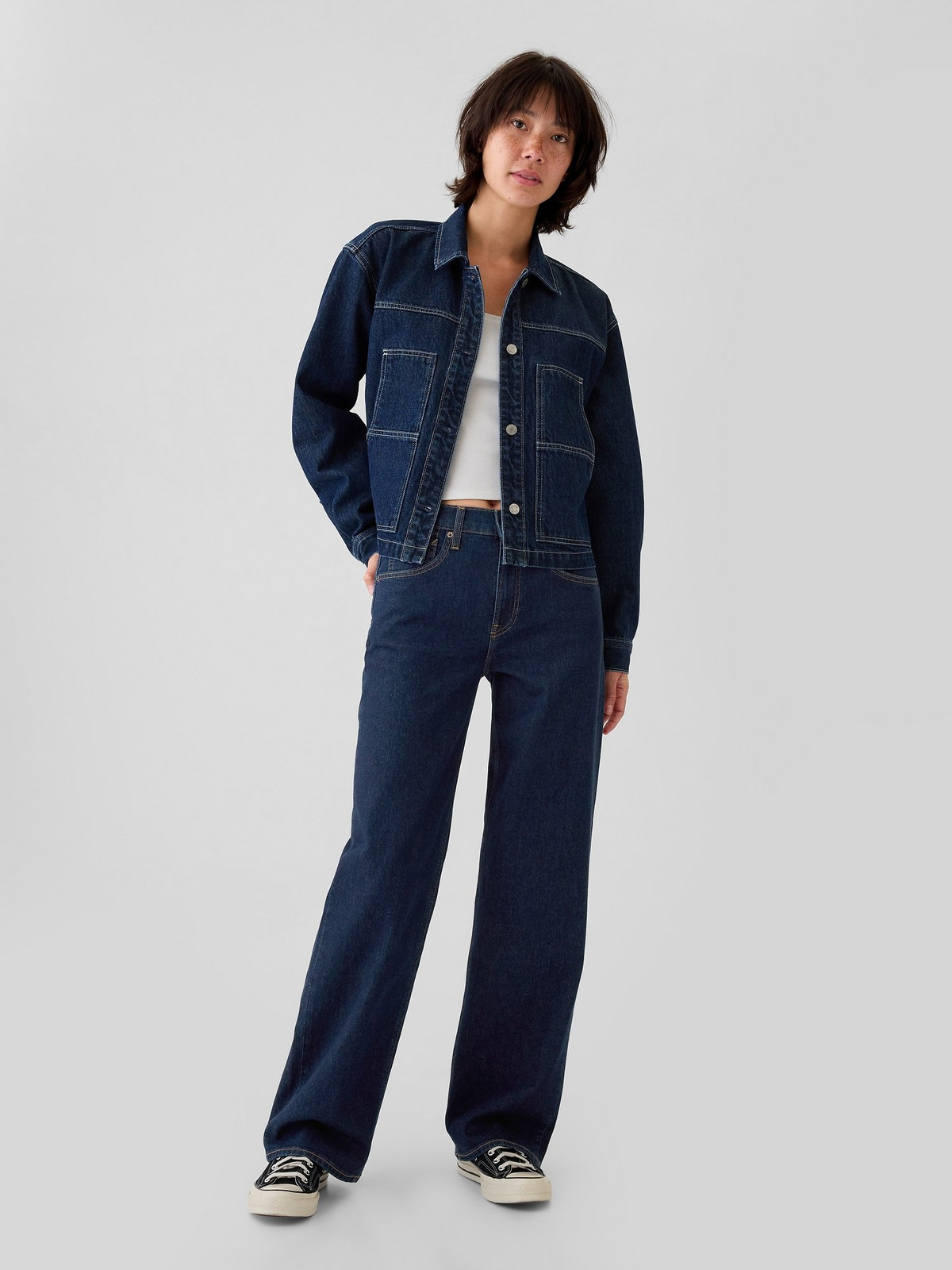 GAP Jeans '90s Loose Mid Rise - Women's