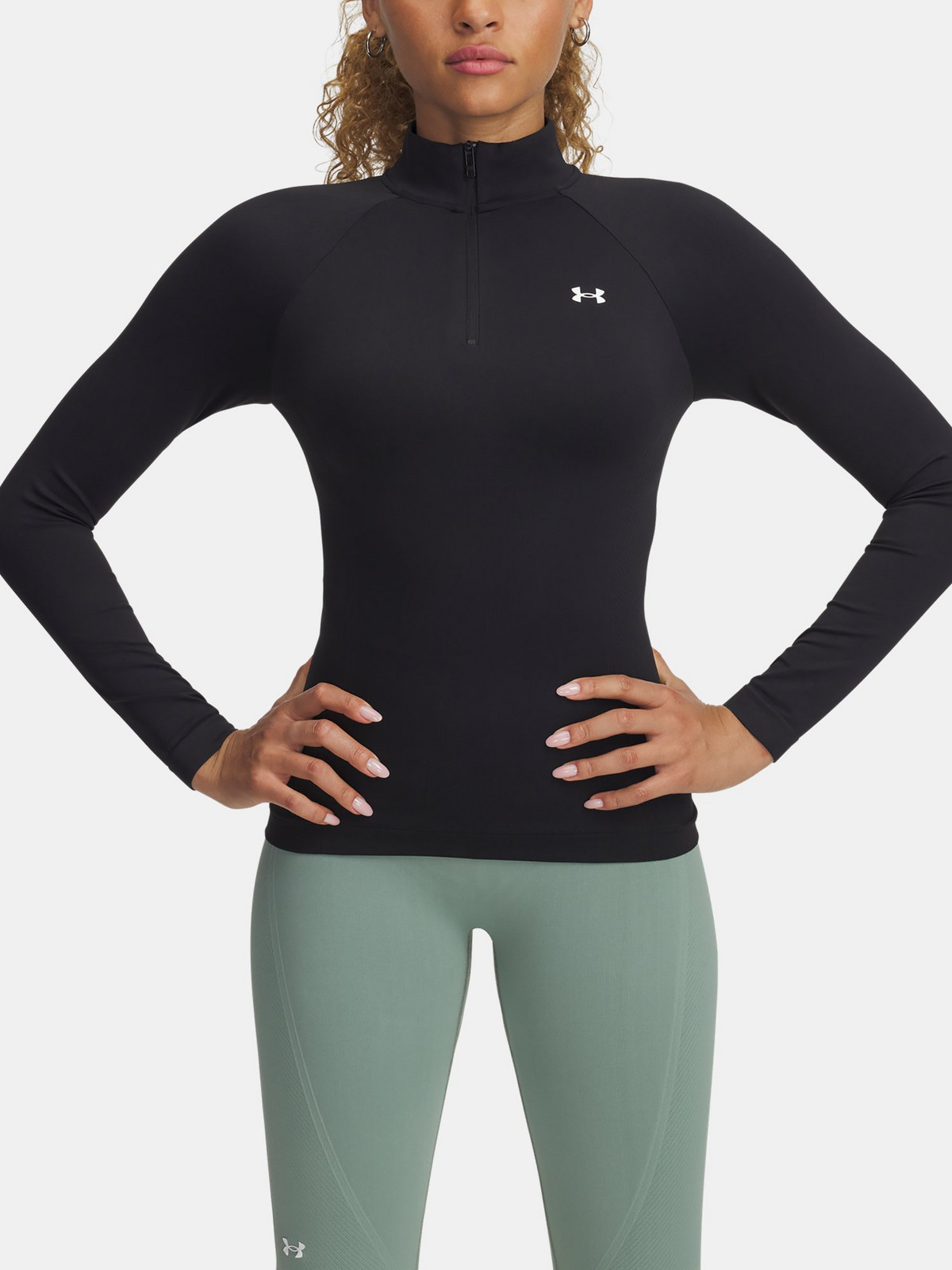 Women's T-shirt Under Armour Vanish Seamless 1/4 Zip - Women's