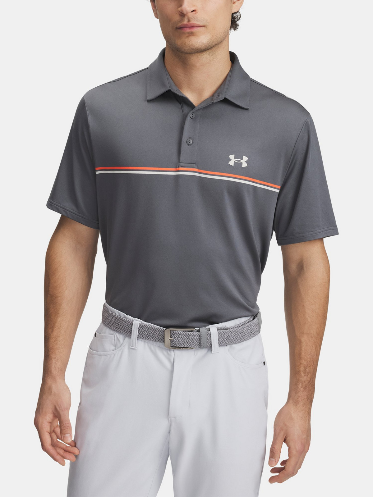 Men's T-shirt Under Armour UA Playoff 3.0 Stripe Polo - Men's