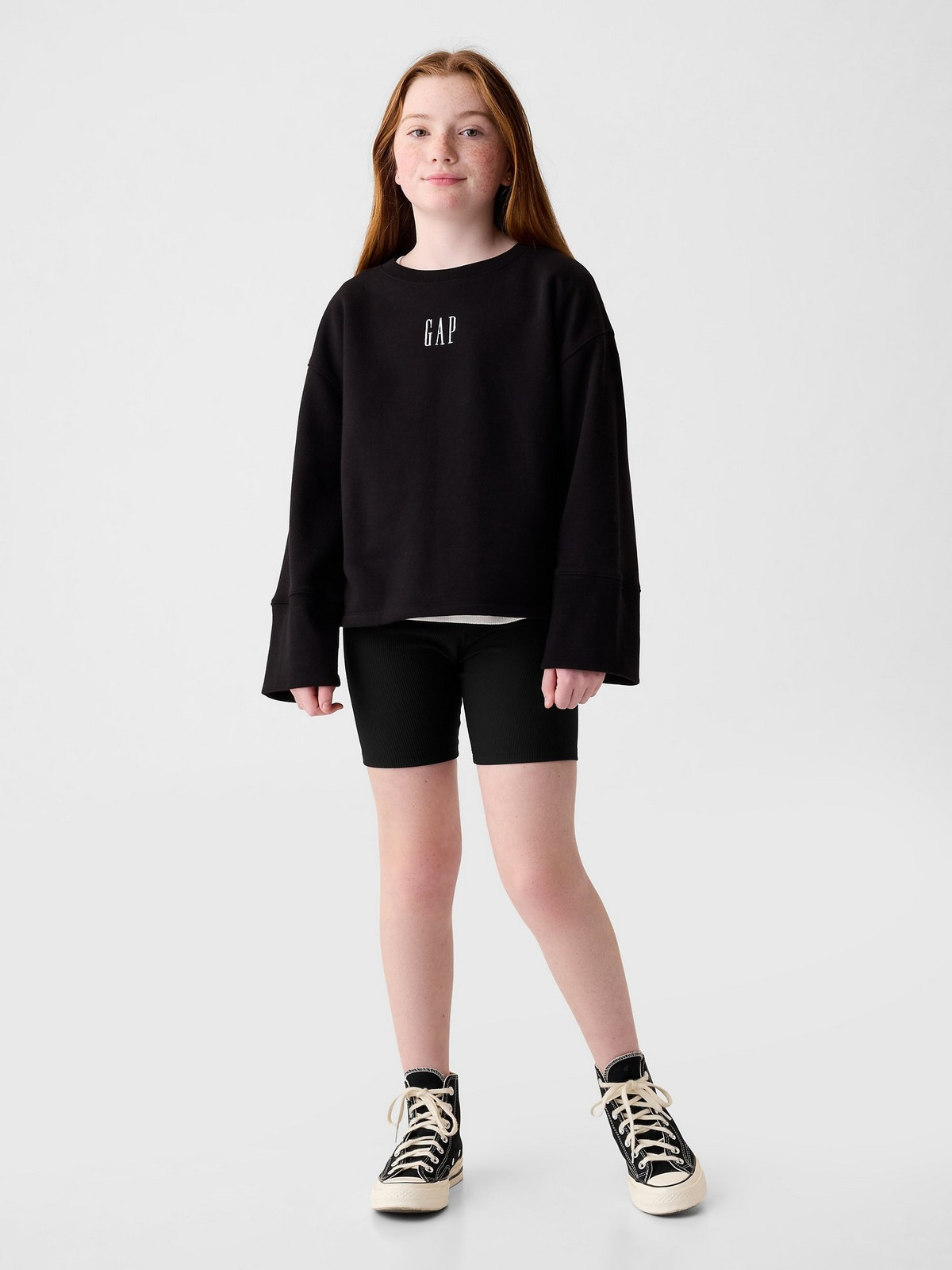 GAP Children's ribbed biker short - Girls
