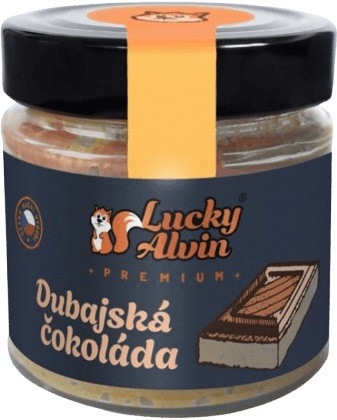 Lucky alvin premium dubajská čokoláda 135 g